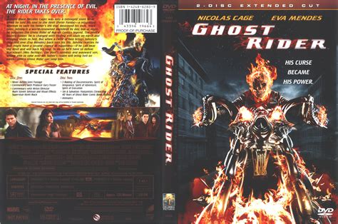 Ghost Rider 2007 R1 Cover Label 1 Dvd Covers Cover Century Over 1