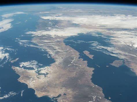 Así Se Ve La Península De Baja California Desde El Espacio Excelsior
