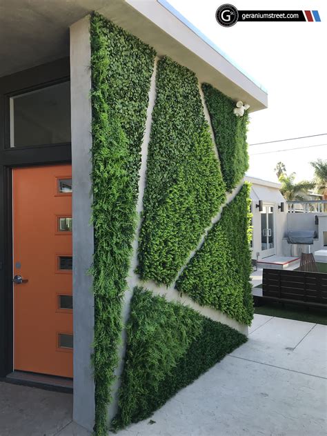 Faux Foliage Creates Green Walls That Would Be Impossible To Establish