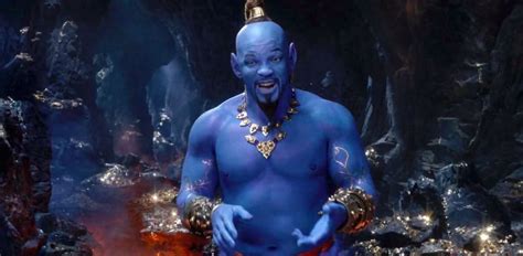 video first look at will smith as blue genie in live action aladdin