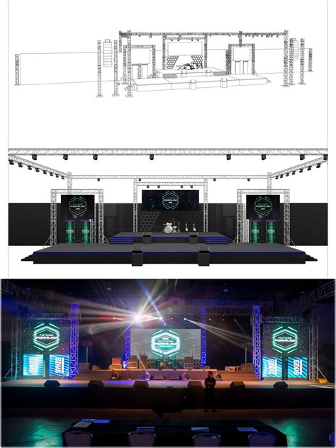 A Step By Step Making Of A Grand Stage Design Learn More About The