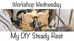 Workshop Wednesday: Homemade Steady Rest for Wood Lathe