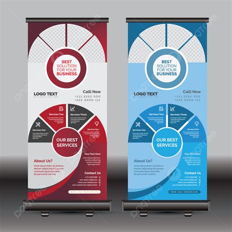 Creative Roll Up Banners Template Download On Pngtree