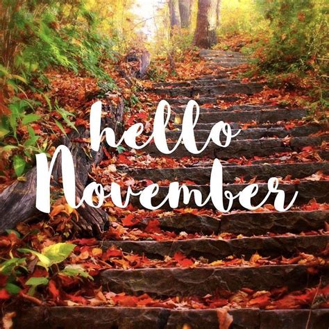 Hello November! | Hello november, November wallpaper, Welcome november