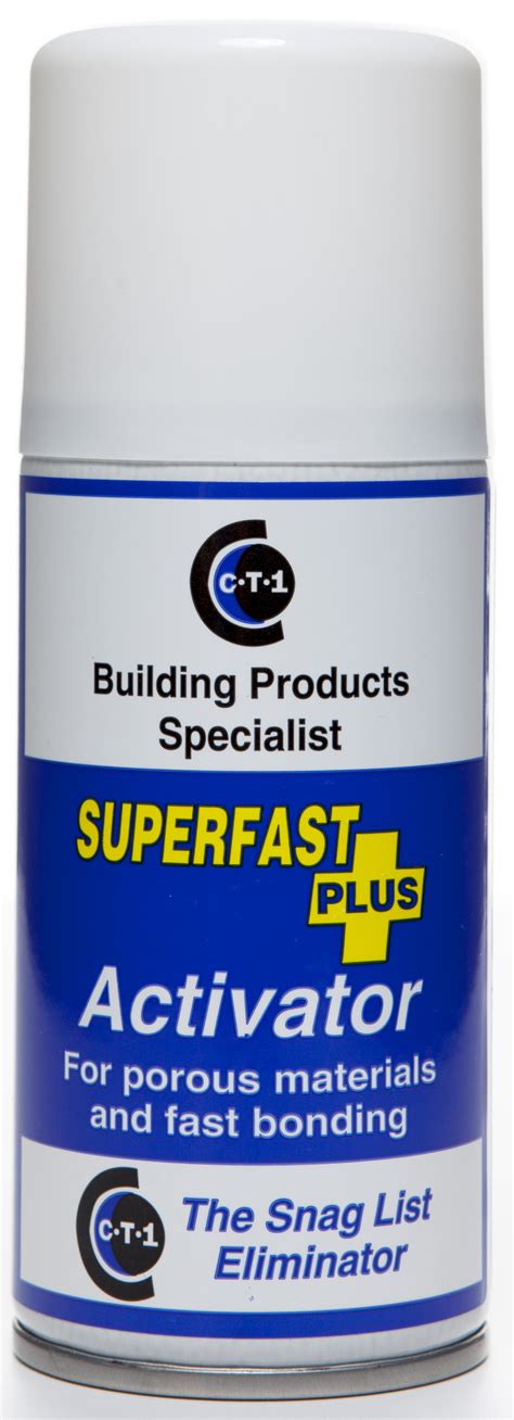 Ct1 Activator Superfast 150ml Flimning Af PorØseoverflader Sammen Med