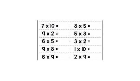 multiplication worksheet 012