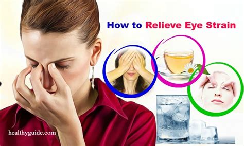 15tips How To Relieve Eye Strain Pain Naturally At Home And At Work