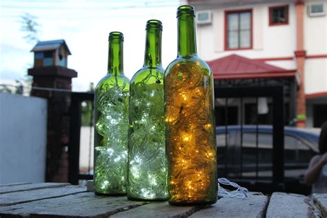 How To Make Wine Bottle Accent Lights 15 Steps With Pictures