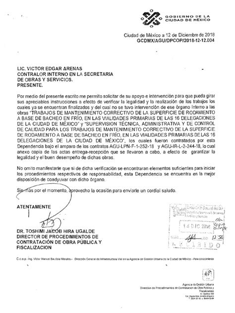 Acta entregarecepción
