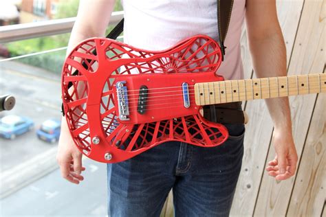 Making Your Own Guitar With A 3d Printer Thinker Thing