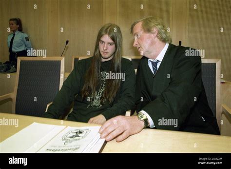 Varg Vikernes Standing Trial For The Murder Of Oystein Aarseth And Setting Fire To Four