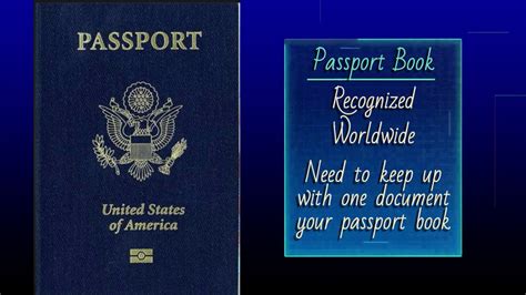 Passport Card Vs Passport Book Youtube