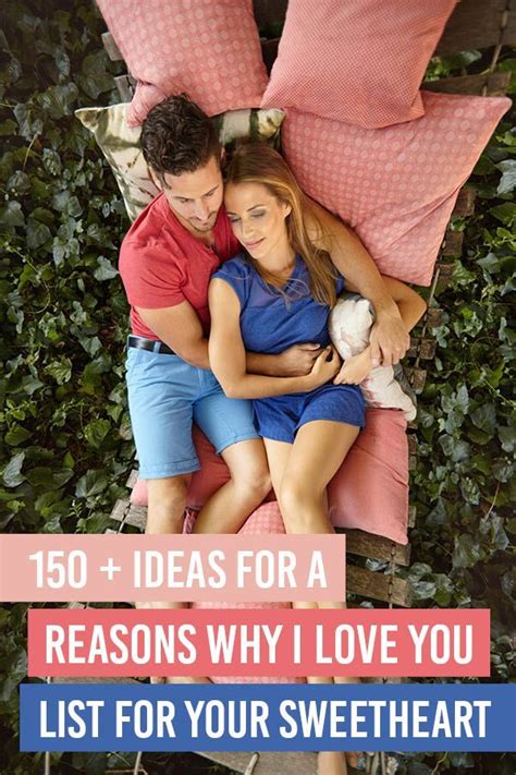 150 Adorable Ideas For A Reasons Why I Love You List Reasons Why I