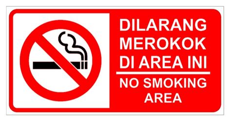 Jual No Smoking Sign 2040 Kota Tangerang 471 Sticker Tokopedia