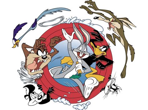 Wallpaper Looney Tunes Bugs Bunny Daffy Duck Hd Widescreen High