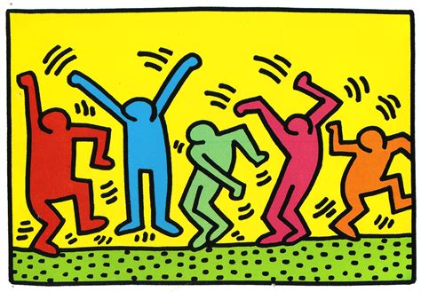 Untitled Dance 1987 Keith Haring