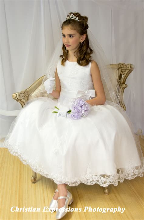 First Communion Dress Pearl Beading On Organza Beaded First Communion