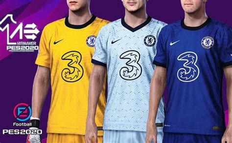 Efootball Pes 2020 Chelsea Kits 2021 By Aerialedson Pes Otosection