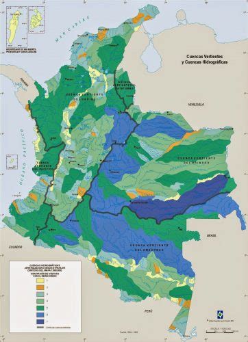 Hidrografía De Colombia Tierra Colombiana
