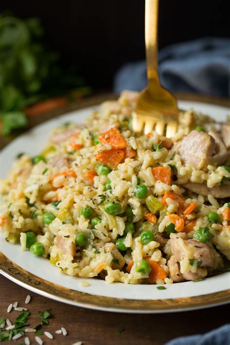 One Pan Creamy Chicken And Rice Cooking Classy
