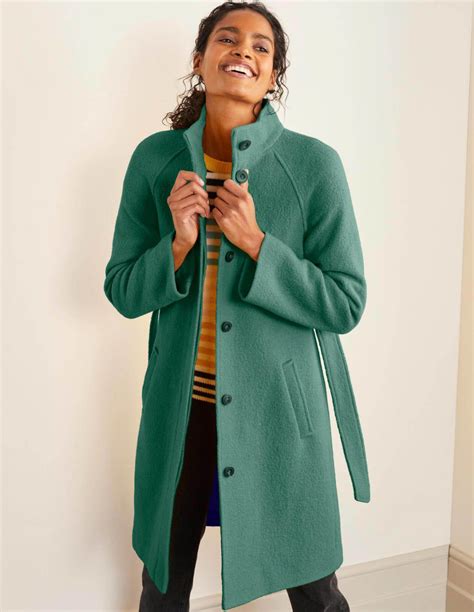 Cartwright Coat Sage Green Boden Womens Coats ~ Nicdegrootart