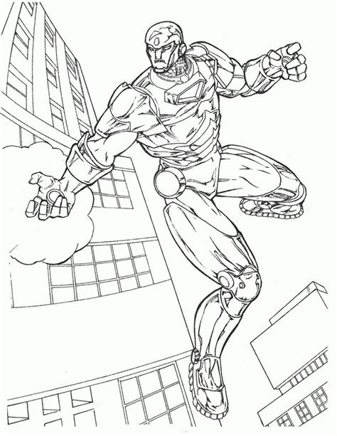 Iron Man Coloring pages 40 | Teckning för barn, Iron man, Måne teckning