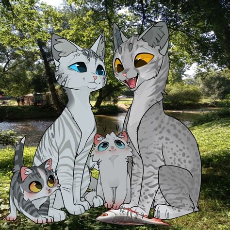 Silverstream And Graystripe In Avatar Maker Couple Of Cats Avatar