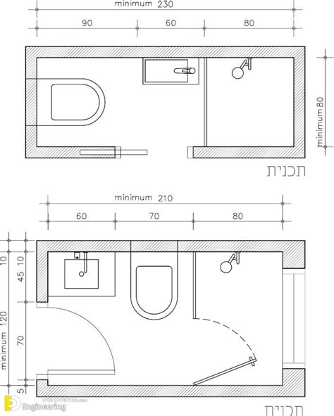 Standard Bathroom Dimensions Engineering Discoveries Bathroom Layout