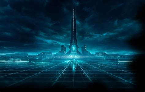 Art And Concept Art From Tron Legacy Via Glitchstudio Tron City