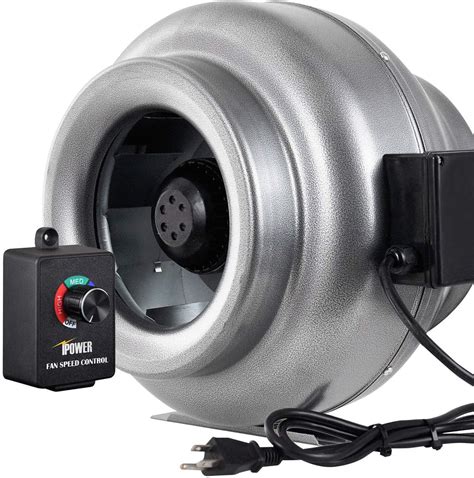 Ipower 12 Inch 1060 Cfm Duct Inline Hvac Exhaust Blower Ventilation Fan