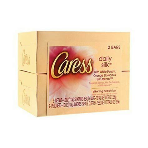 Daily Silk Beauty Bar By Caress For Unisex 2 X 425 Oz Soap For Sale