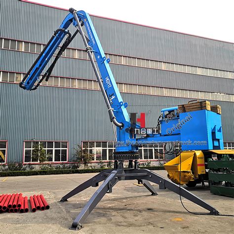 15m 17m Mobile Spider Concrete Placing Boom From China