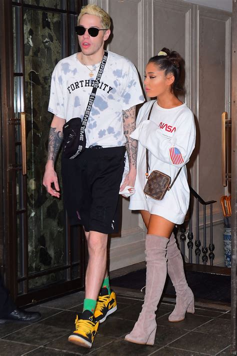 Ariana grande and pete davidson seen out and about in manhattan on june 25, 2018, in new york city. Ariana Grande, Pete Davidson Spilt: What They Said About ...