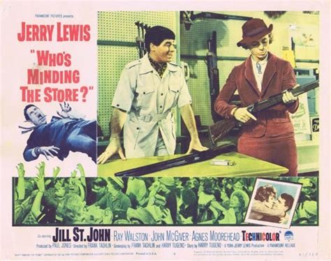 Whos Minding The Store Lobby Card 4 Jerry Lewis Nancy Kulp Moviemem