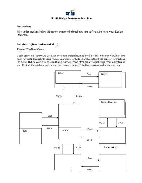 IT 140 Design Document Template IT 140 Design Document Template