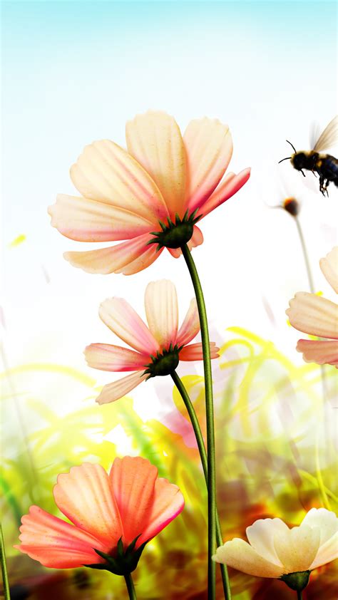 Wallpaper Flowers, 5k, 4k wallpaper, 8k, spring, art, Nature #4657