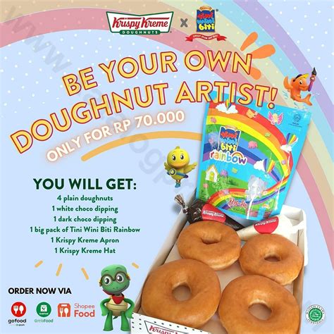 Krispy Kreme X Tini Wini Biti Promo Kids Doughnut Decorating Package