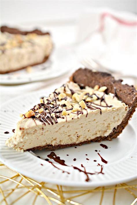 Keto Pie Best Low Carb Keto Chocolate Peanut Butter Pie Recipe Easy Snacks Desserts