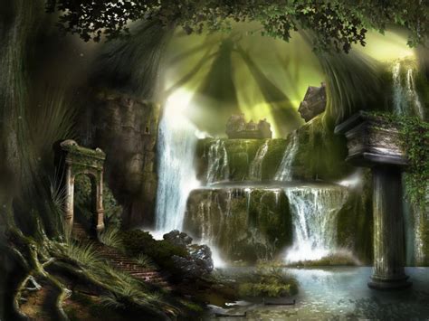70 Enchanted Forest Background Wallpapersafari
