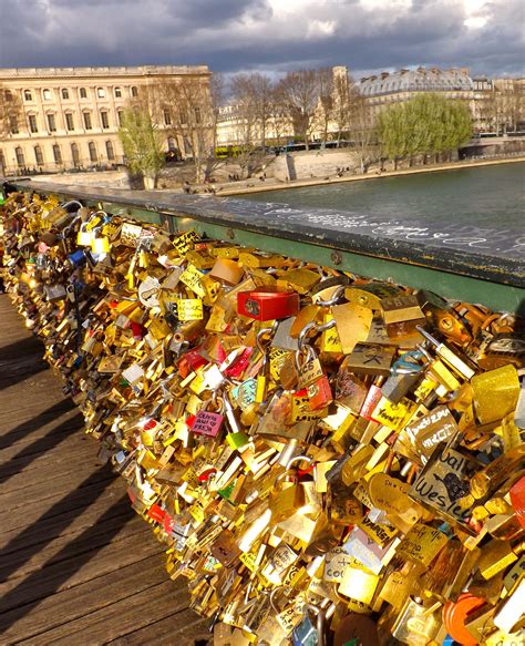Love Lock Bridge In Paris Paris Lock Bridge Love Lock Bridge Lock