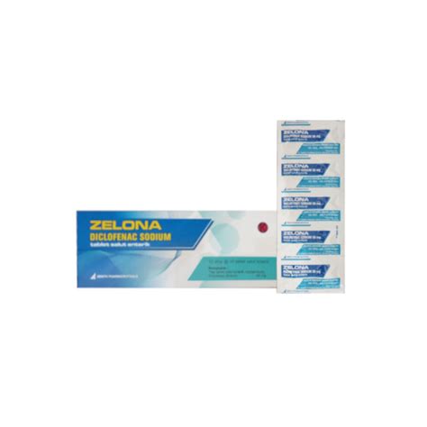 Zelona 50 Mg 10 Tablet Kegunaan Efek Samping Dosis Dan Aturan Pakai