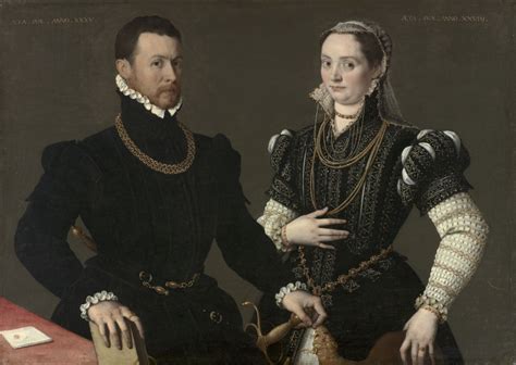 Portrait Of A Couple Renaissance Portraits Portrait 16th Century