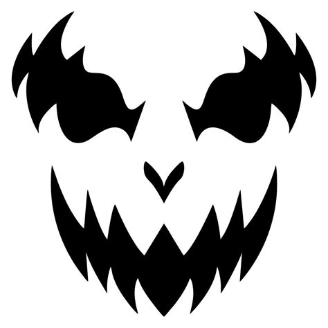 15 Best Printable Scary Halloween Faces