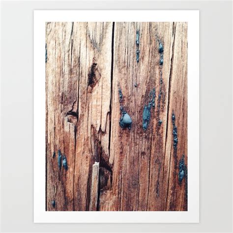 Wood Grain Art Print By Pace Society6