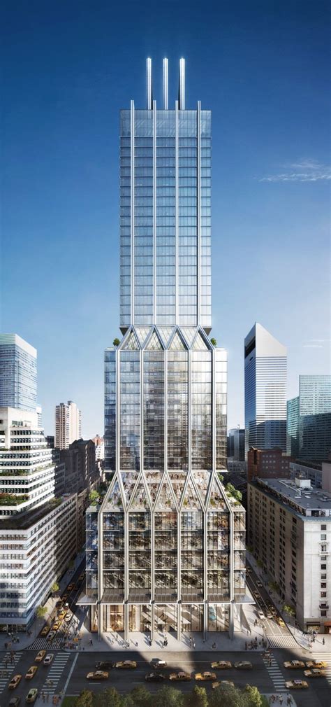Fosters 425 Park Avenue Skyscraper Tops Out In New York Norman