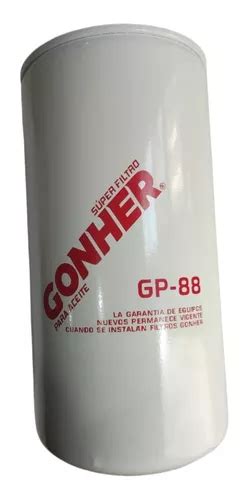 Filtro Aceite Gp88 Gonher MercadoLibre