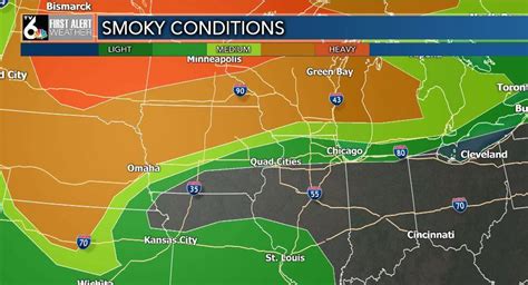 Smoke From Canadian Wildfires May Be Seen In Qca Today