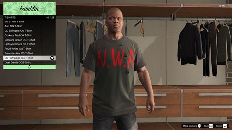 NWA T Shirts For Franklin GTA Mods Com