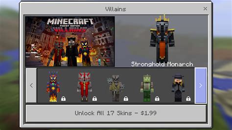 Minecraft Villains Skin Pack Download