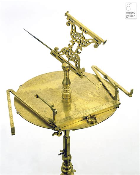 Museo Galileo Enlarged Image Surveying Instrument Inv 152 3165